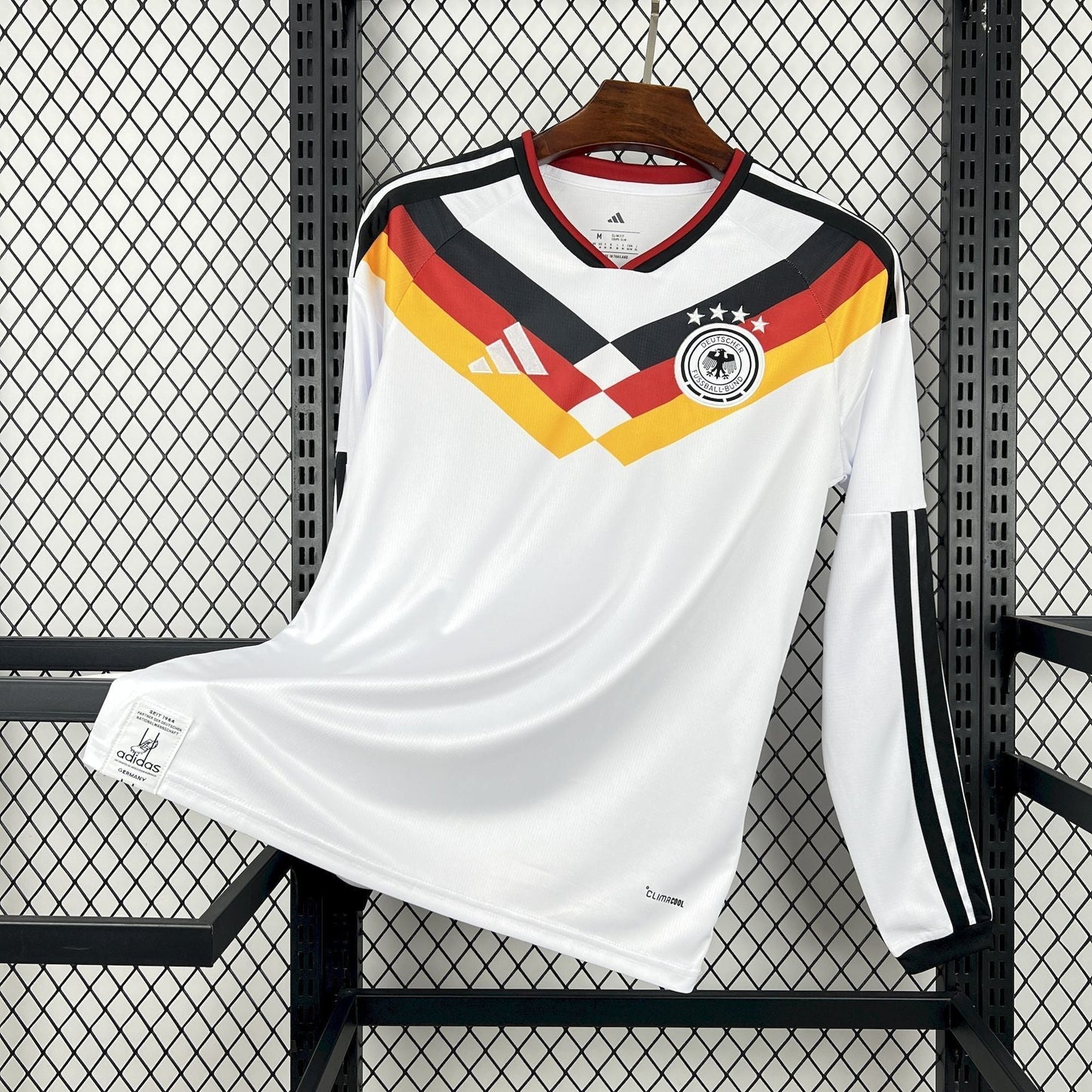 Camiseta de manga larga del uniforme local de Alemania para la Copa del Mundo 2026