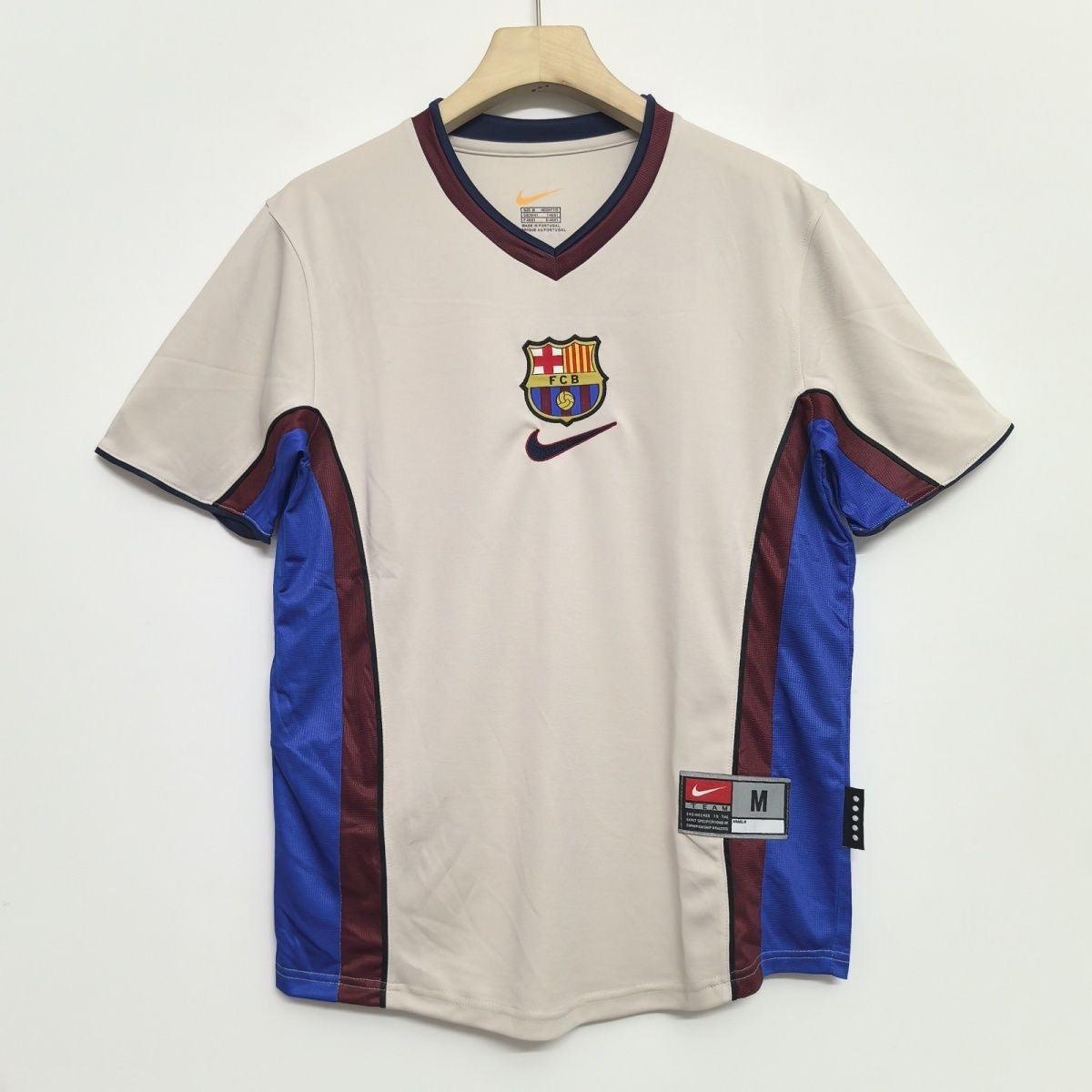 Camiseta de visitante del Barcelona 1998/01