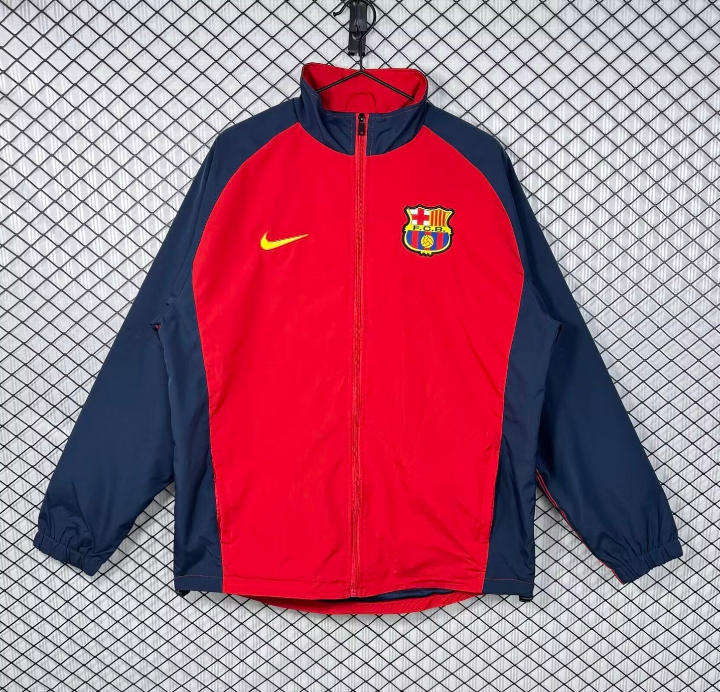 Cortavientos retro del Barcelona