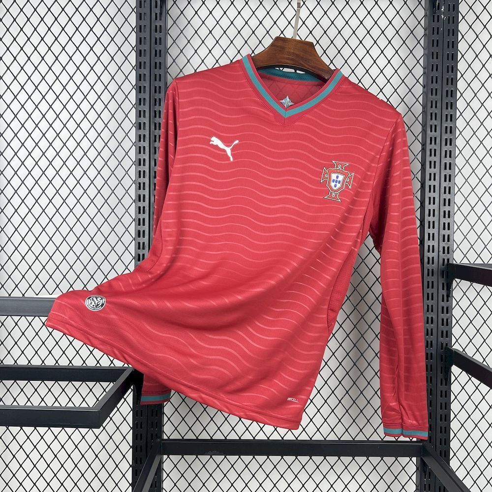 Camiseta Manga Larga Equipación Local Mundial 2026 Portugal