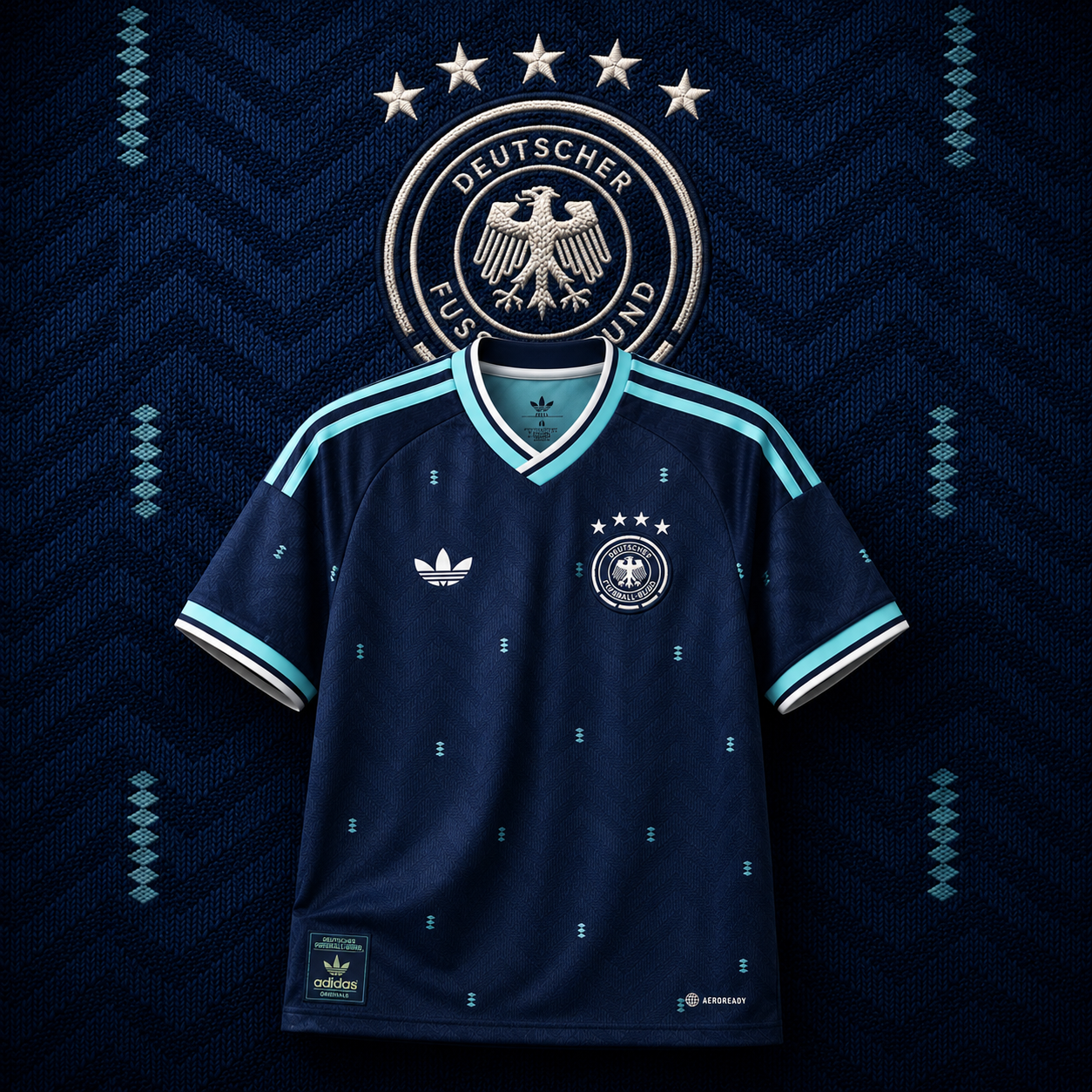 Germany Away World Cup 2026 Jersey Navy