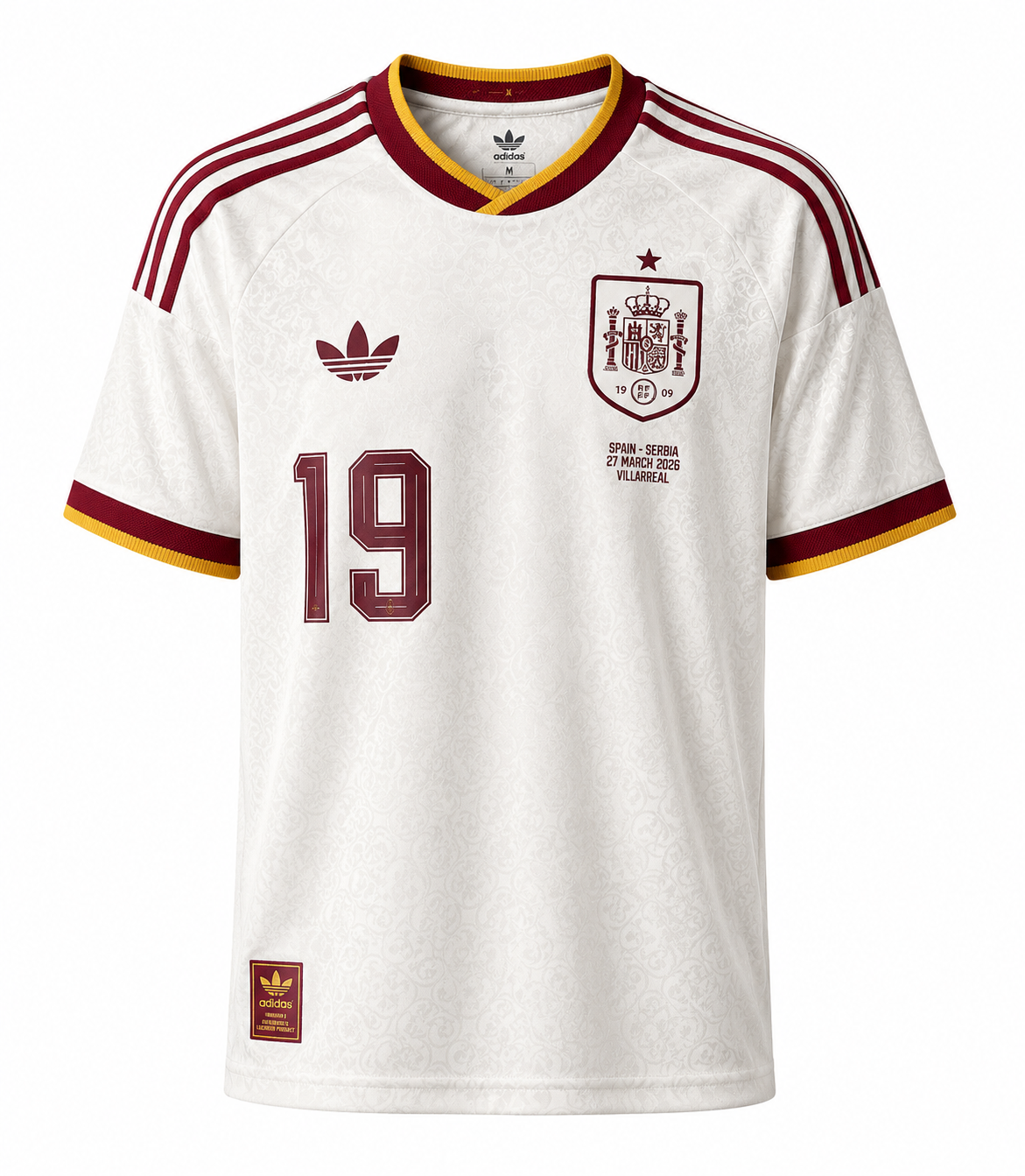 Spain Away World Cup 2026 Jersey White