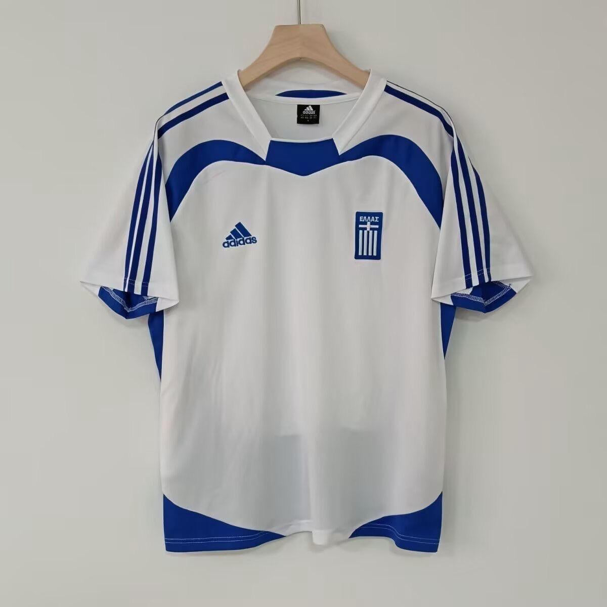 Camiseta de visitante de Grecia 2004