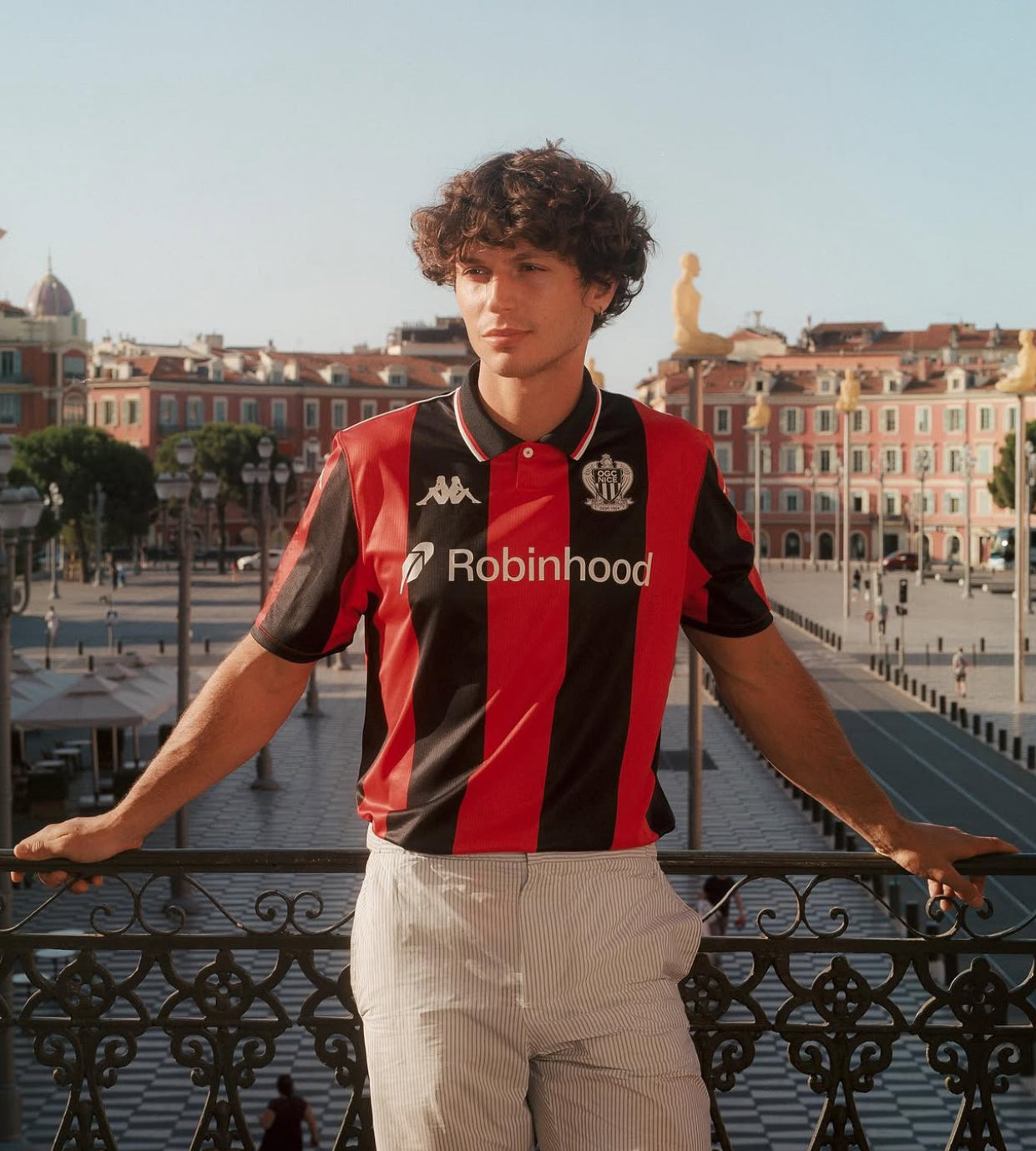 Camiseta de local del OGC Nice 2025/26