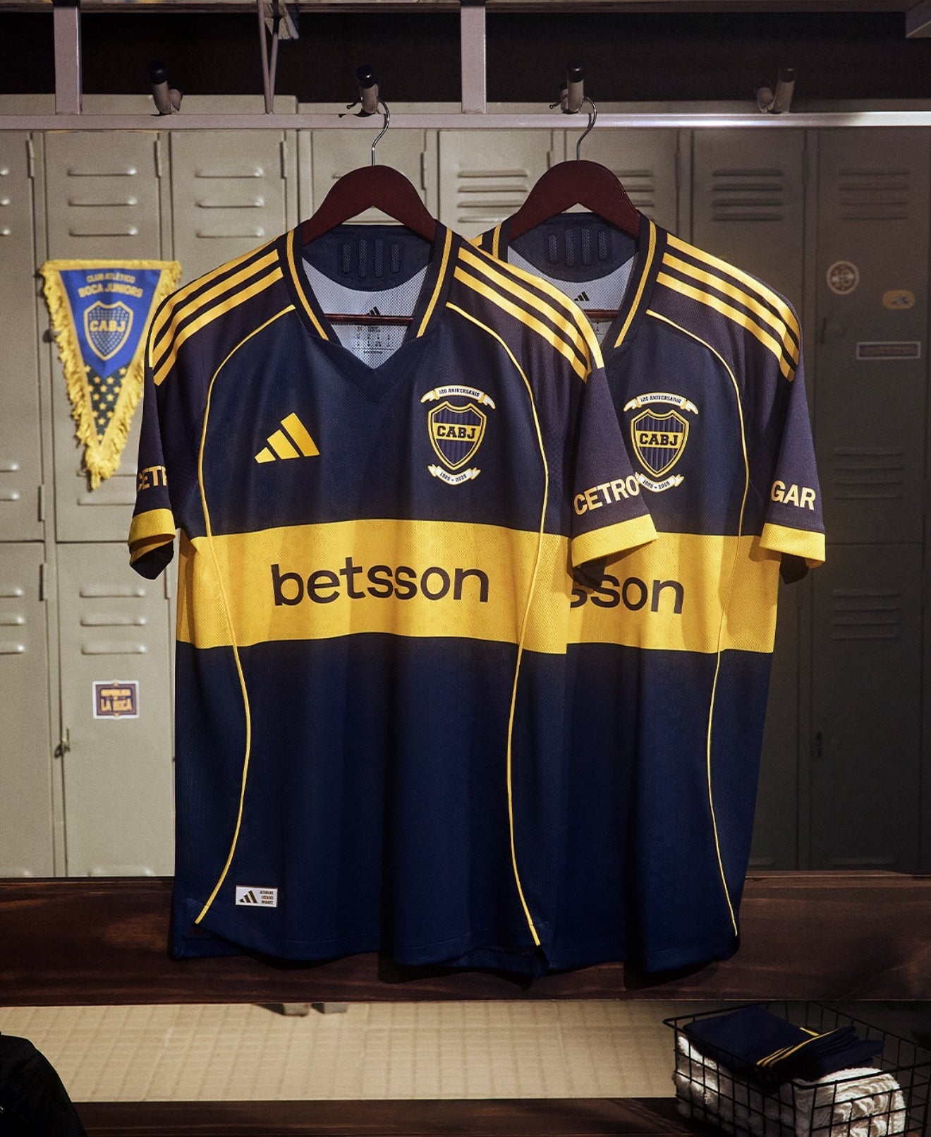 Camiseta local del Boca Juniors 2025/26