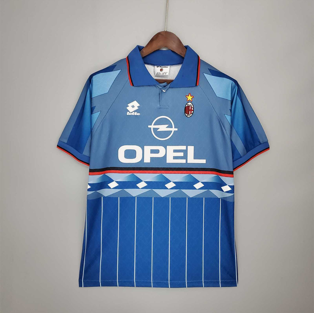 Camiseta Alternativa del AC Milan 1995/96