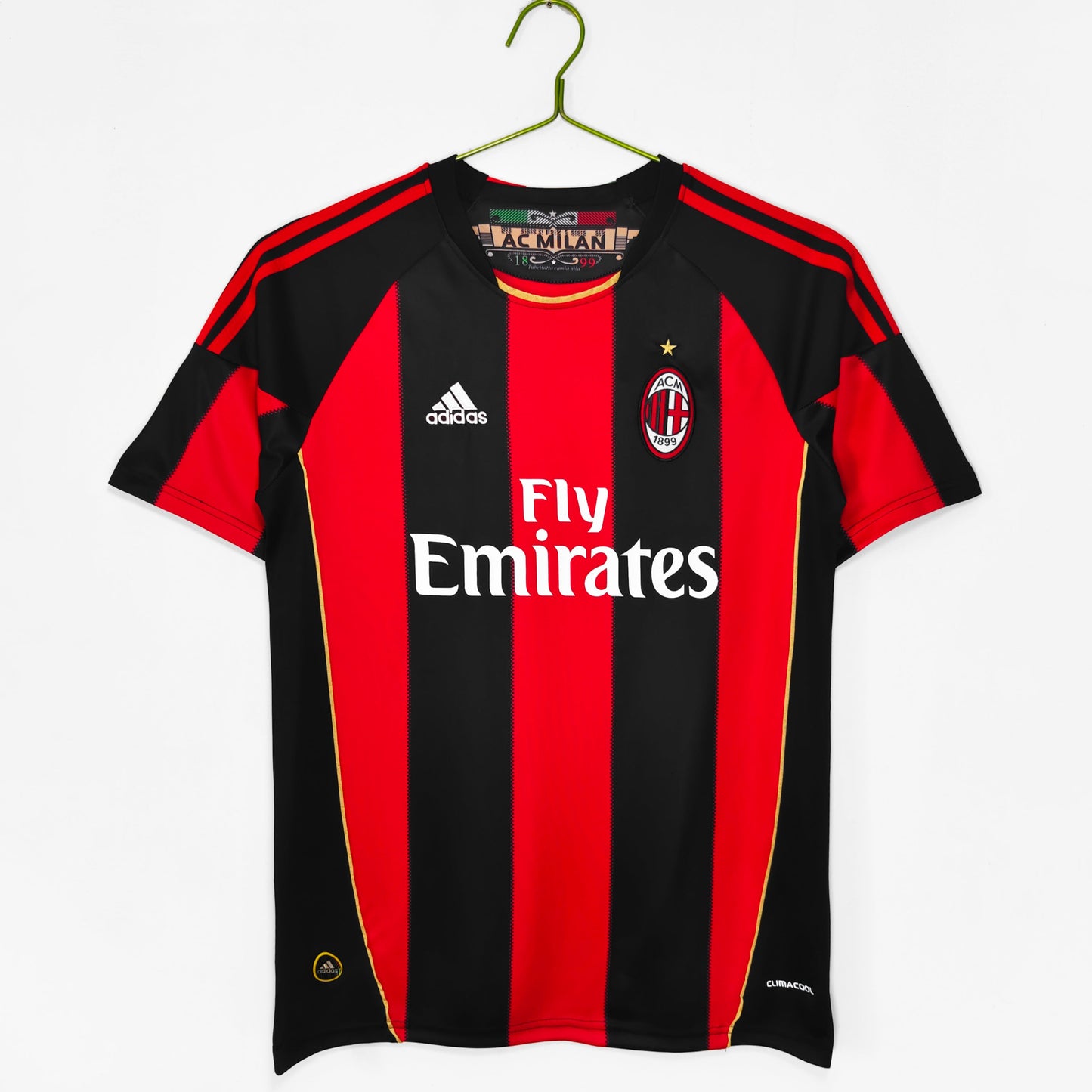 Camiseta local AC Milan 2010/11