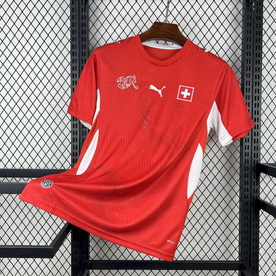 Camiseta local de la Copa del Mundo de Suiza 2026