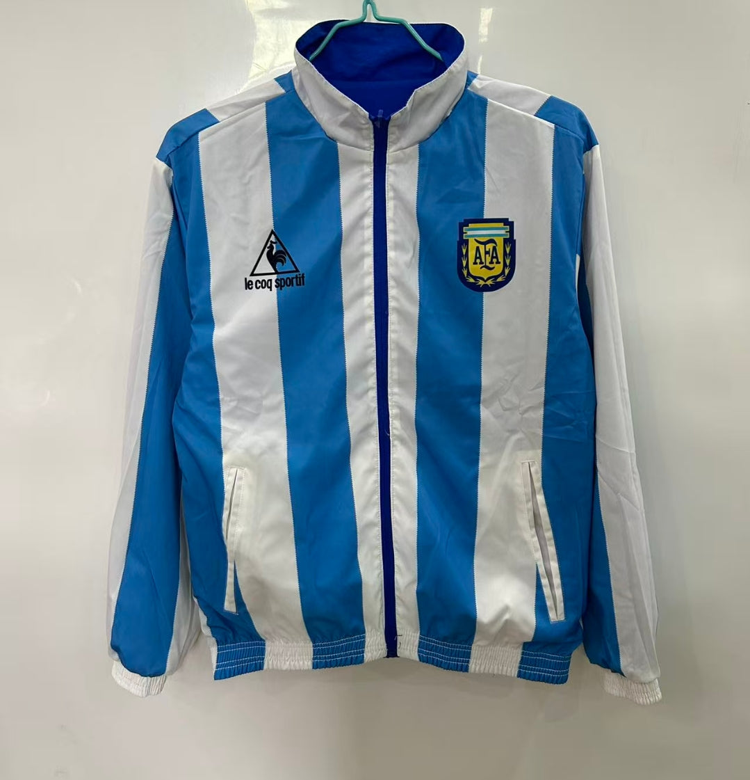 Cortavientos reversible retro de Argentina