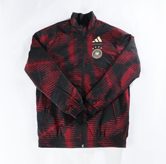 Cortavientos reversible de Alemania (rojo y negro)