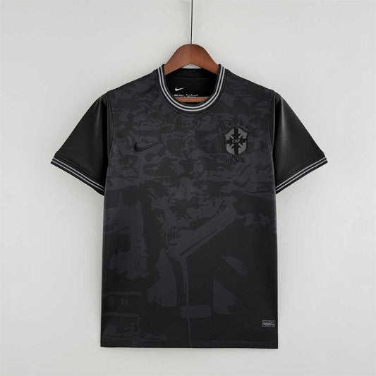 Camiseta Negra de Brasil