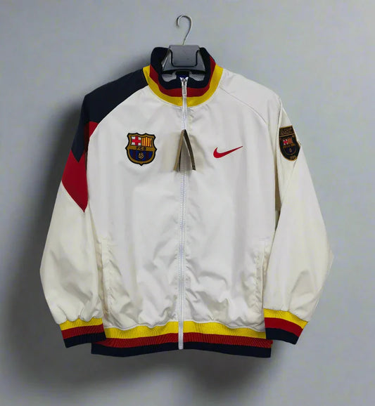 Cortavientos del Barcelona (Blanco)