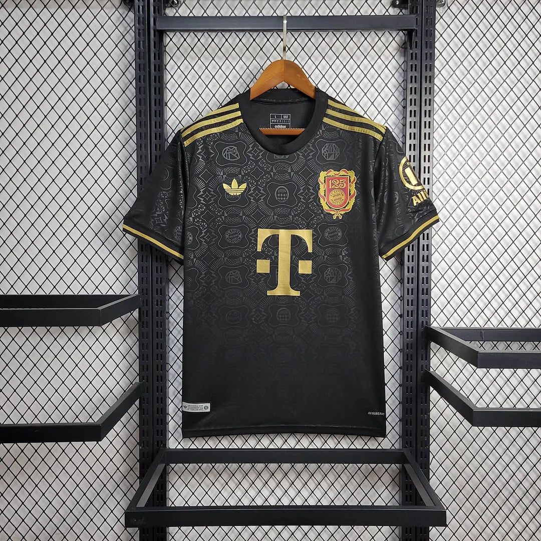 25/26 Bayern Múnich 125 Aniversario Edición Negra Camiseta