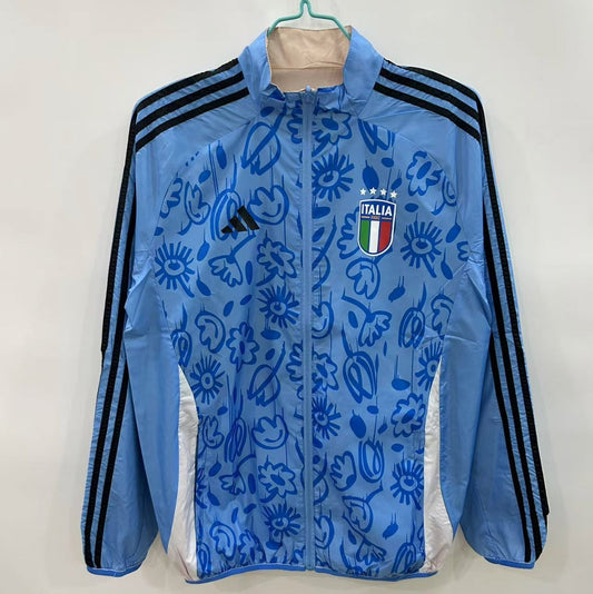 Cortavientos reversible estampado floral de Italia