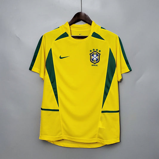 Camiseta de casa de Brasil 2002