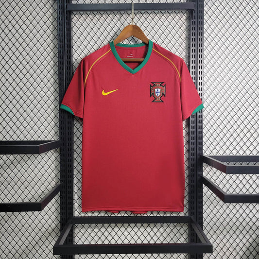 2006 Portugal Home Retro Jersey