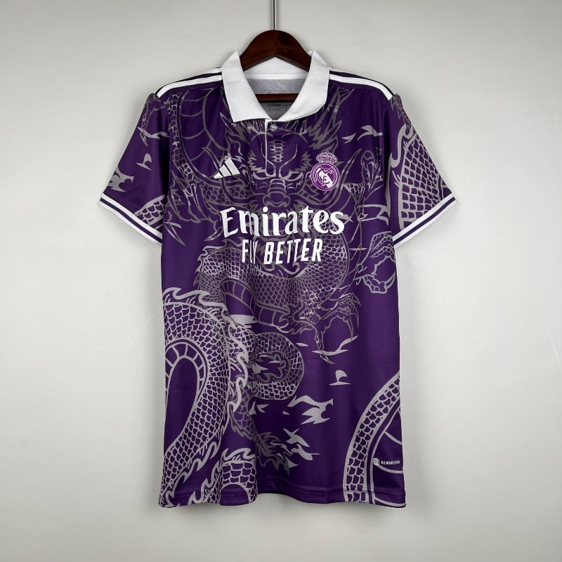 Camiseta Real Madrid Dragón (Morada)