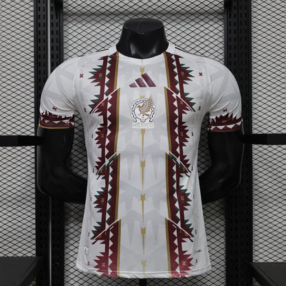 2026/27 Mexico Special Edition White Red Player Version Soccer Jersey