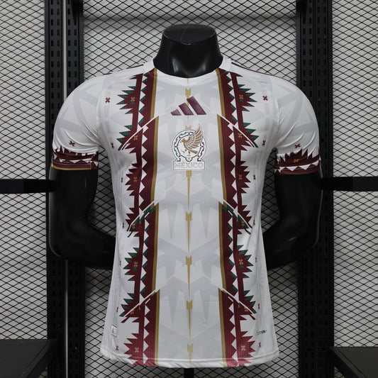 2026/27 Mexico Special Edition White Red Player Version Soccer Jersey