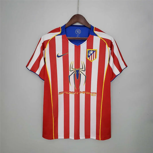 Camiseta de local de Spiderman del Atlético de Madrid 04/05