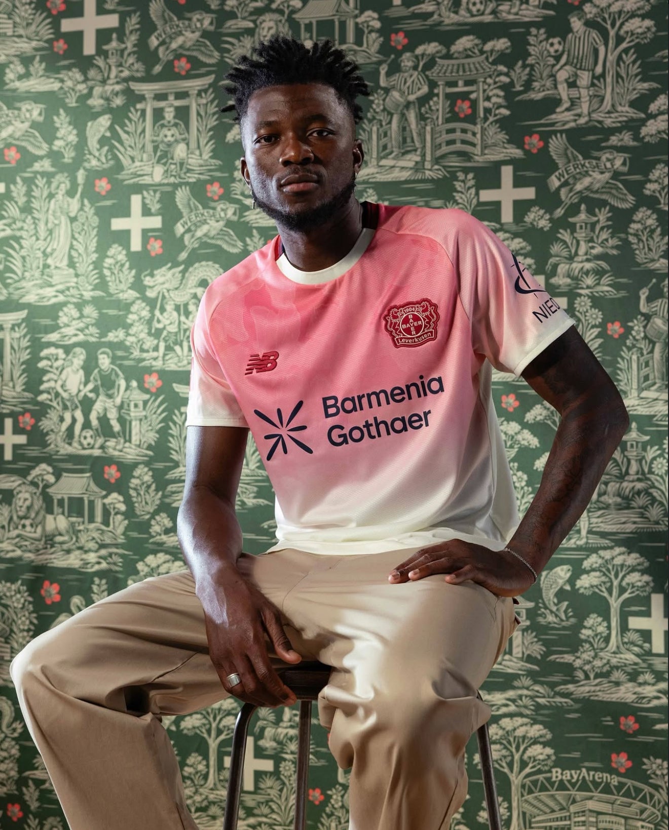 Camiseta visitante del Bayer Leverkusen 2025/26