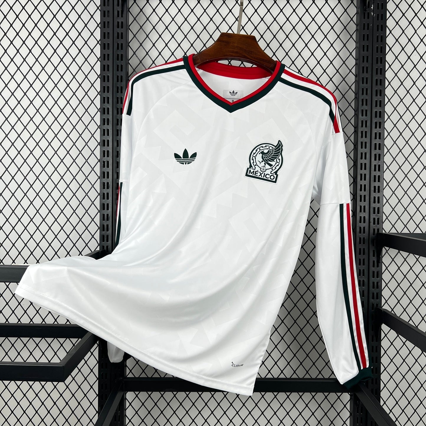 Camiseta de manga larga del uniforme de visitante de México para la Copa del Mundo 2026