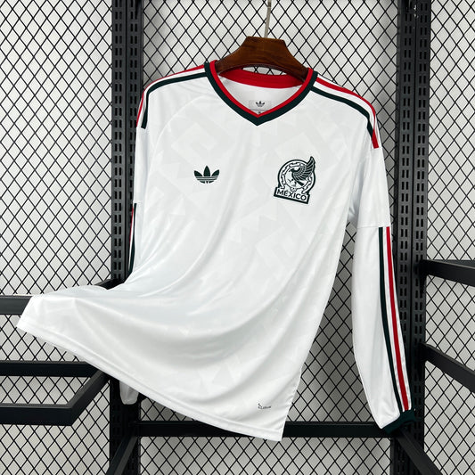Camiseta de manga larga del uniforme de visitante de México para la Copa del Mundo 2026