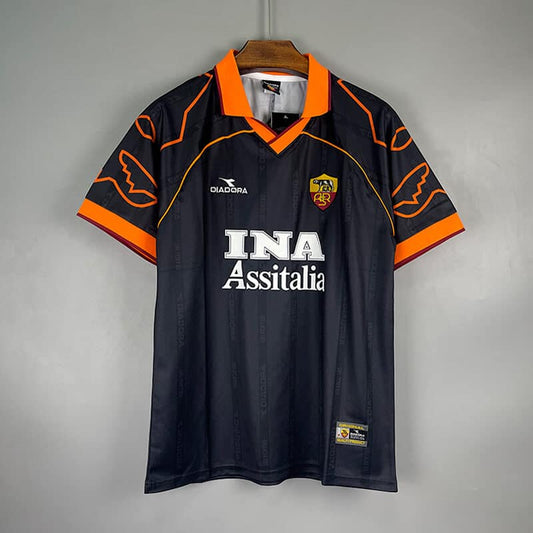 Camiseta de visitante de la Roma 1999/00