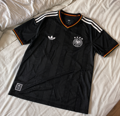 Germany Retro World Cup Jersey Black