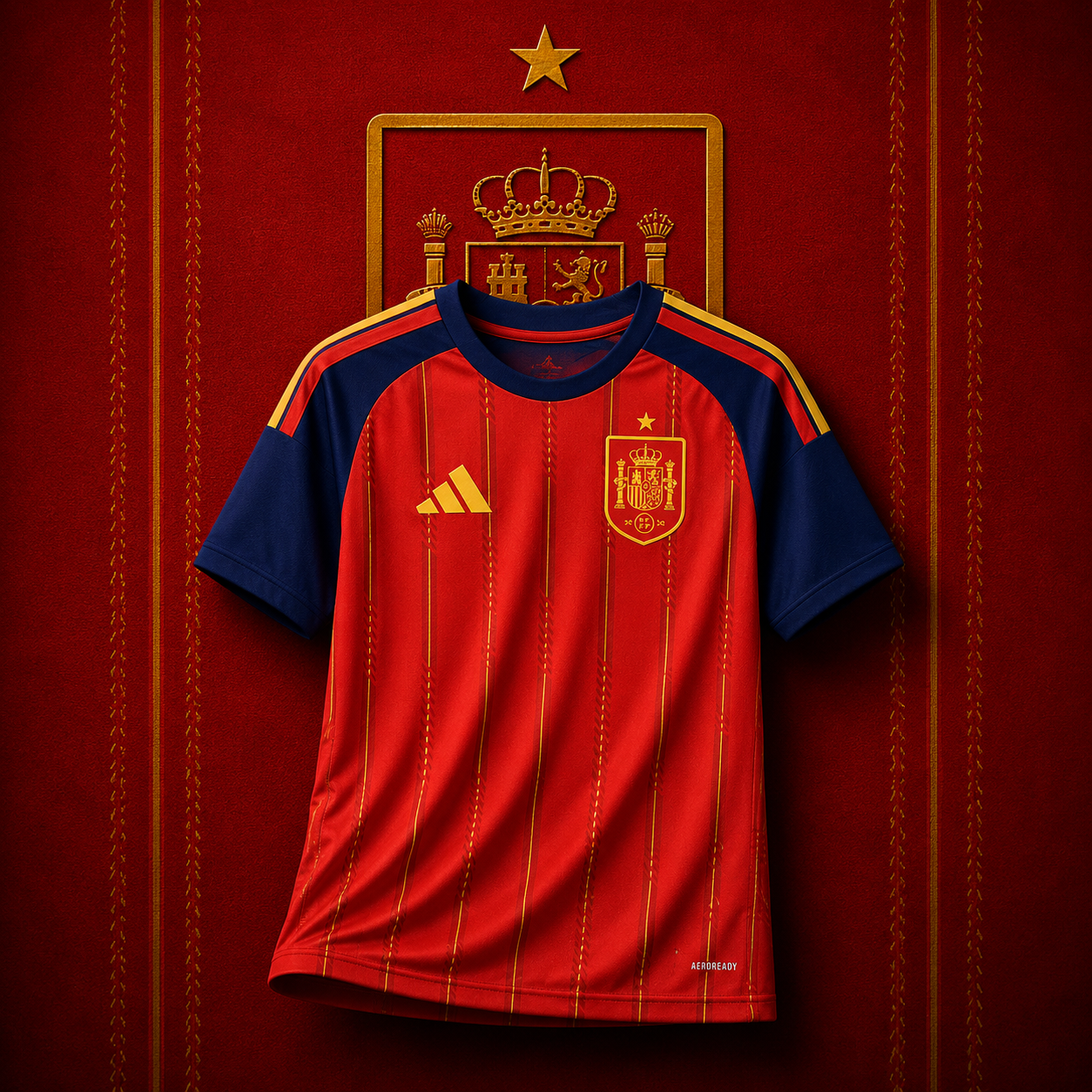 Spain Home World Cup 2026 Jersey