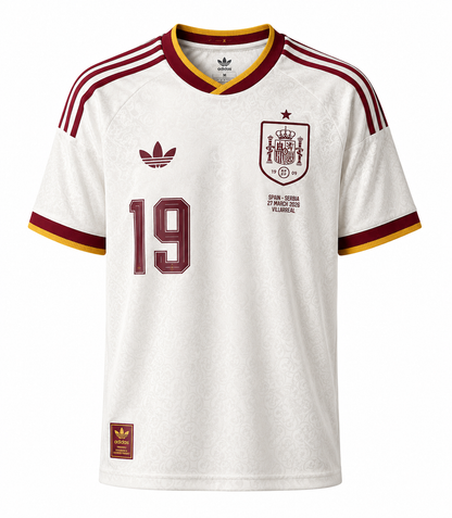 Spain Away World Cup 2026 Jersey White