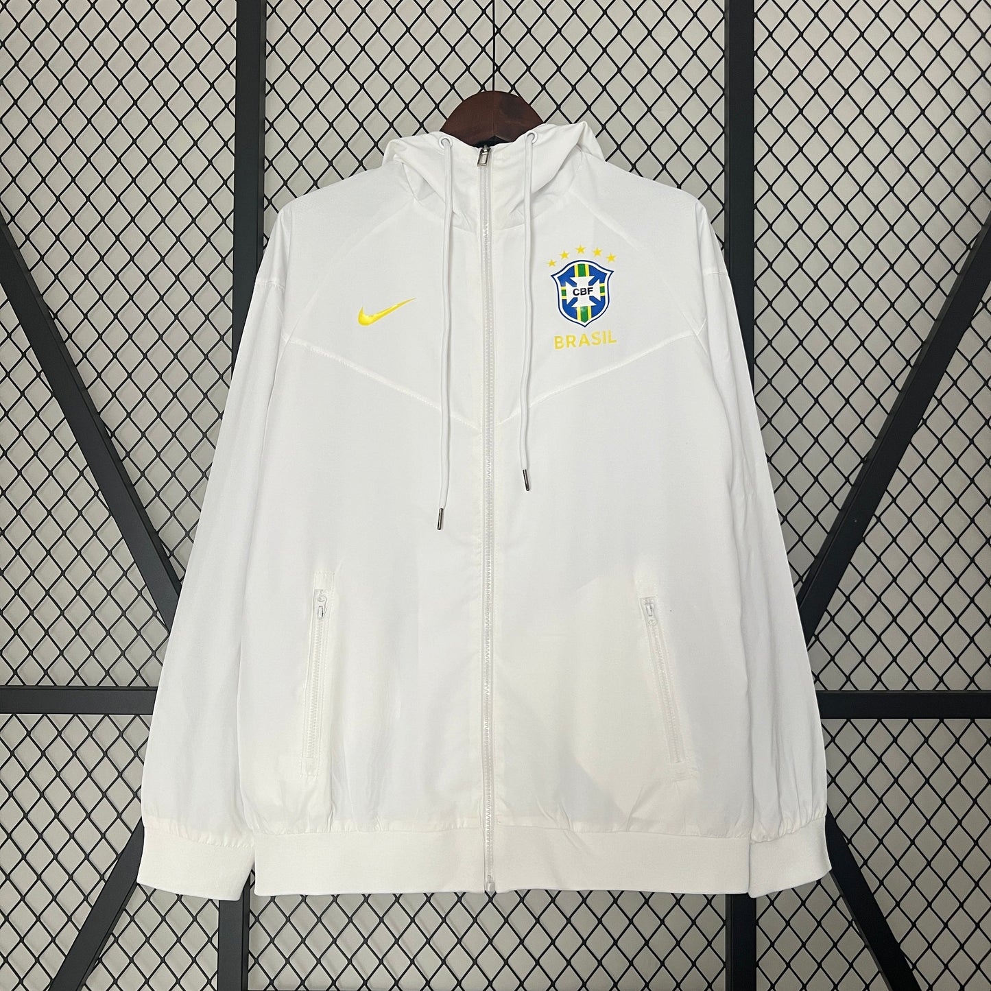 Cortavientos Brasil (Blanco)
