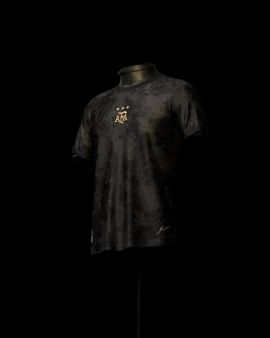 Camiseta de Campeón de Argentina (con la firma de Messi)