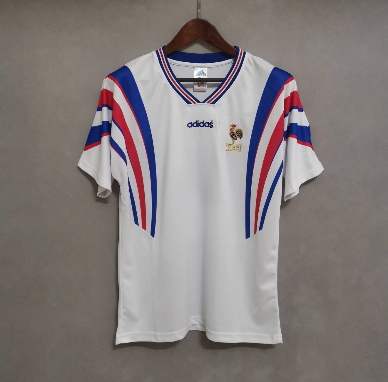 Camiseta de visitante de Francia 1996