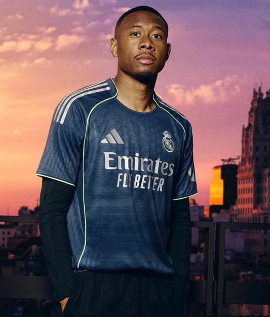 Camiseta visitante Real Madrid 2025/26