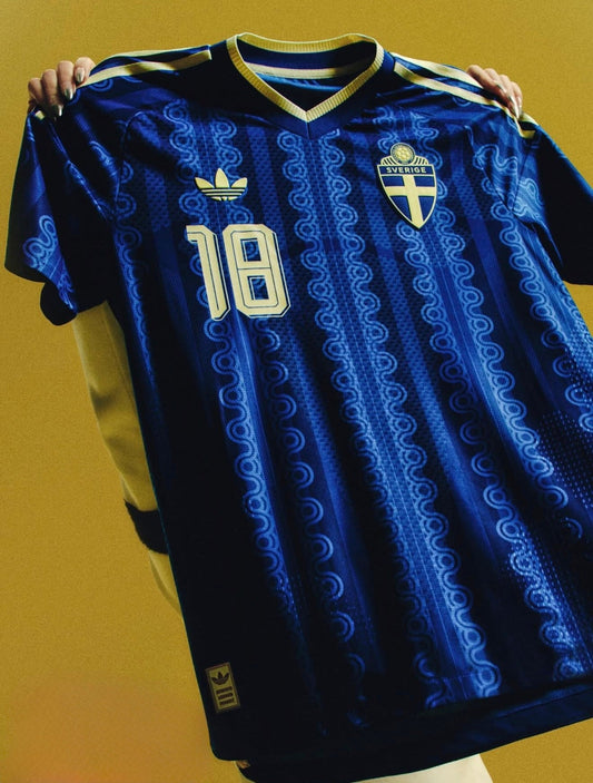 Camiseta de visitante de Suecia 2026