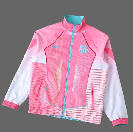 Cortavientos reversible del Barcelona (rosa)