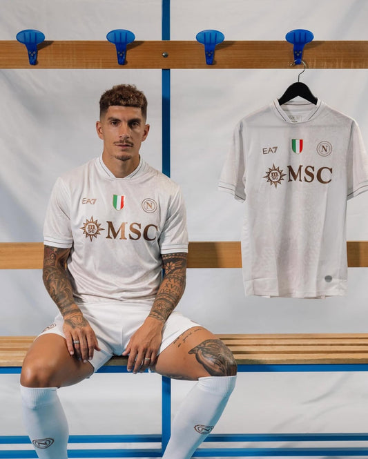 Camiseta de visitante del Napoli 2025/26