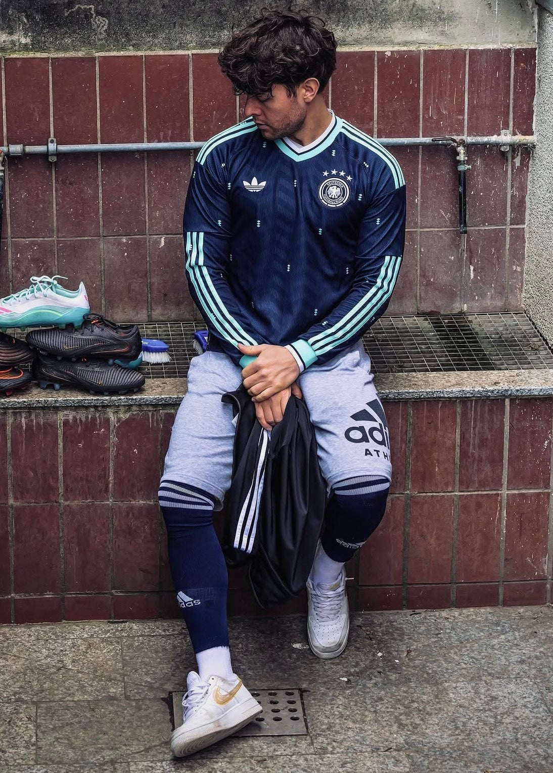 Camiseta de visitante de manga larga Alemania 2026