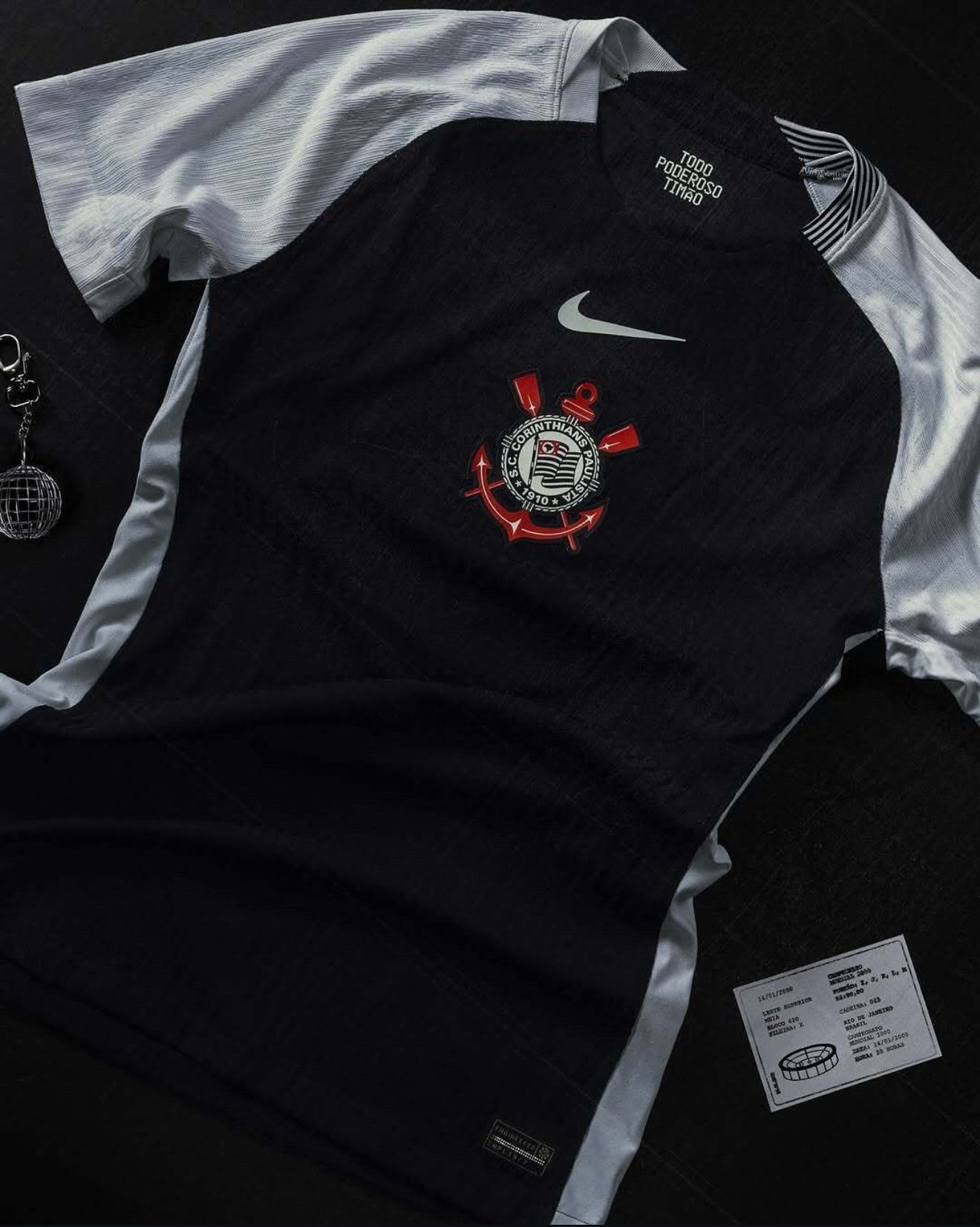 Camiseta Visitante del Corinthians 2025/26