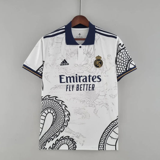 Camiseta Dragón Blanco Real Madrid