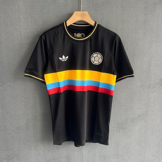 Camiseta 100 Aniversario Colombia (Negro)