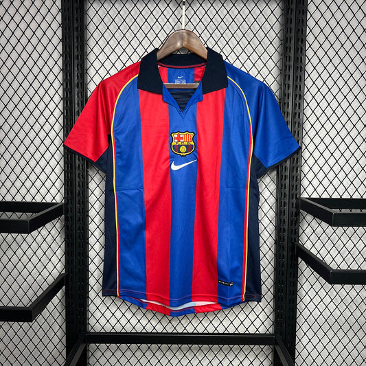 Camiseta Local del Barcelona 2001/02