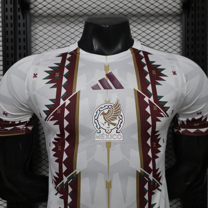 2026/27 Mexico Special Edition White Red Player Version Soccer Jersey