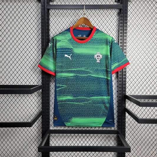 Camiseta de la Edición Verde de Entrenamiento de Portugal 2025
