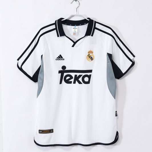 Camiseta de local del Real Madrid 2000/01