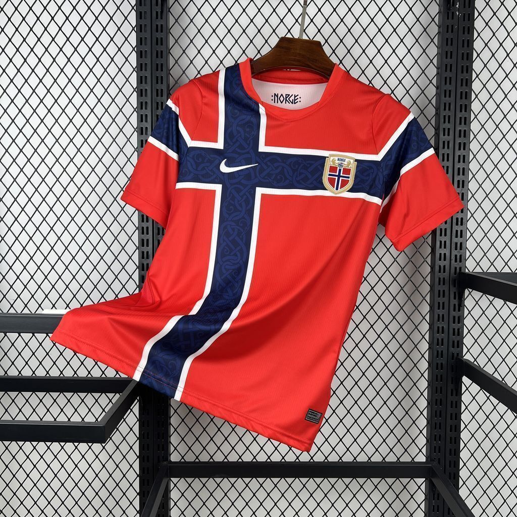Camiseta de local del Mundial de Noruega 2026