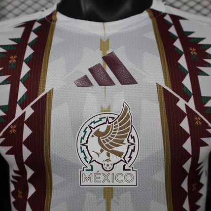 2026/27 Mexico Special Edition White Red Player Version Soccer Jersey