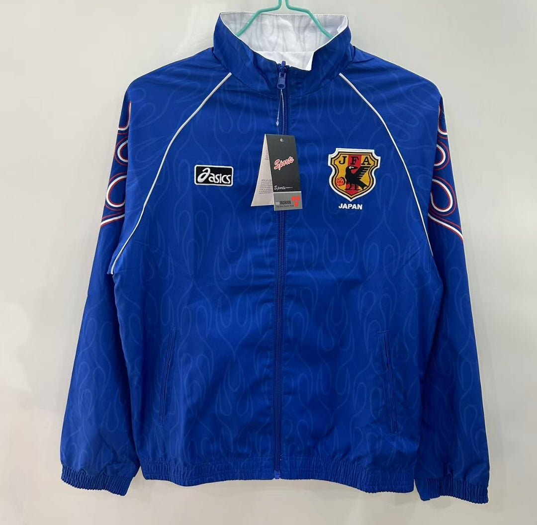 Cortavientos reversible estilo retro Japón