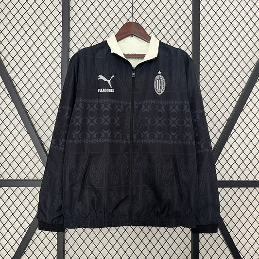 Cortavientos reversible AC Milan x Pleasures
